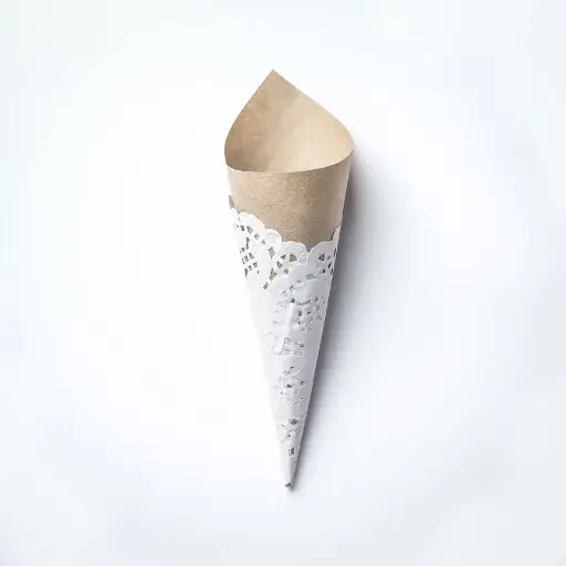 Craft Paper Petal Cones for Wedding | Ready Made Confetti Cones & Handcrafted Wedding Gifts